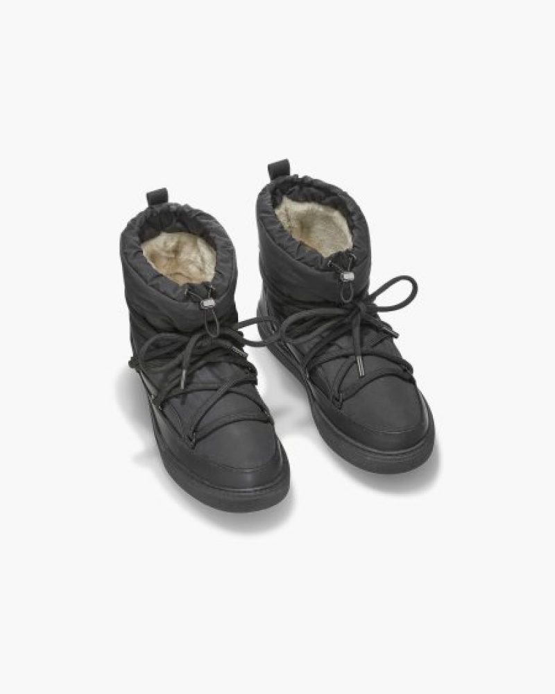 INUIKII Bomber Muške Winter Sneakers Crne Hrvatska | 584291-CQX